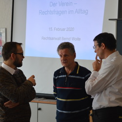 Schulungsveranstalltung des KVU zum Thema Versicherung und Vereinsrecht am 15.02.2020